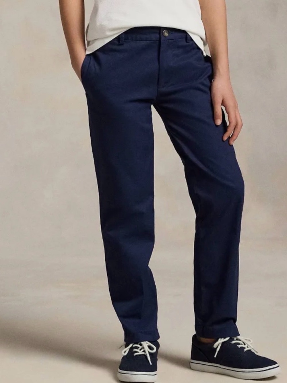 Polo Ralph Lauren Navy Straight Chinos
